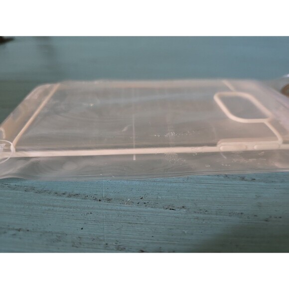 Samsung Protective Cover For Samsung Galaxy S6 Edge - Clear Beige Rim New Sealed - Picture 5 of 6